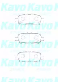 Комплект тормозных колодок (KAVO PARTS: BP-6605)