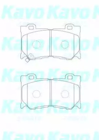 Комплект тормозных колодок (KAVO PARTS: BP-6606)