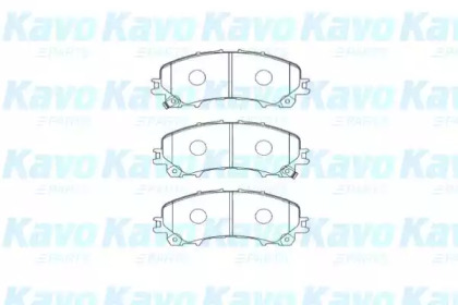 Комплект тормозных колодок (KAVO PARTS: BP-6636)