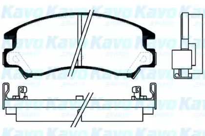 Комплект тормозных колодок (KAVO PARTS: BP-8003)