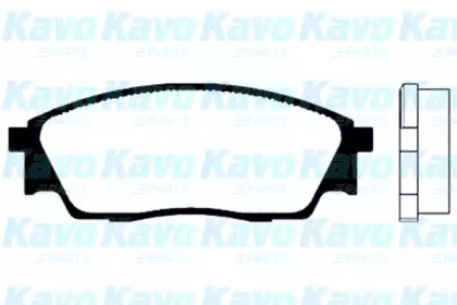 Комплект тормозных колодок (KAVO PARTS: BP-8004)