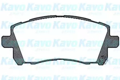 Комплект тормозных колодок (KAVO PARTS: BP-8010)