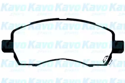 Комплект тормозных колодок (KAVO PARTS: BP-8011)