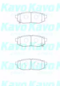 Комплект тормозных колодок (KAVO PARTS: BP-8023)