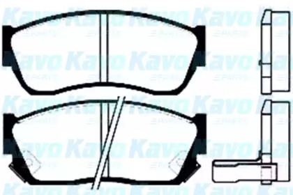 Комплект тормозных колодок (KAVO PARTS: BP-8506)