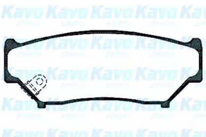 Комплект тормозных колодок (KAVO PARTS: BP-8509)