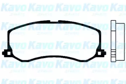 Комплект тормозных колодок (KAVO PARTS: BP-8510)