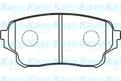 Комплект тормозных колодок (KAVO PARTS: BP-8527)