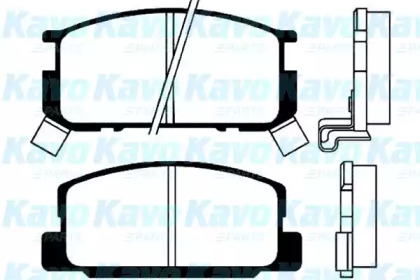 Комплект тормозных колодок (KAVO PARTS: BP-9009)