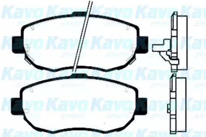 Комплект тормозных колодок (KAVO PARTS: BP-9030)