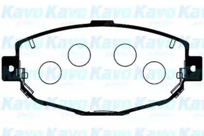 Комплект тормозных колодок (KAVO PARTS: BP-9075)