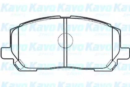 Комплект тормозных колодок (KAVO PARTS: BP-9095)