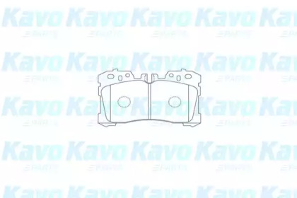 Комплект тормозных колодок (KAVO PARTS: BP-9137)