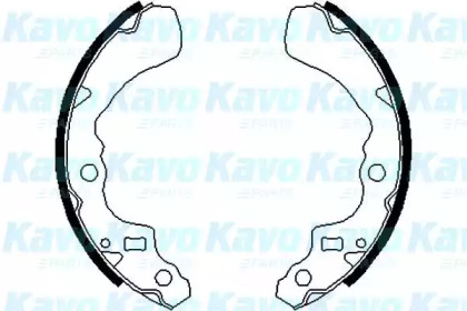 Комлект тормозных накладок (KAVO PARTS: BS-1913)