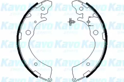 Комлект тормозных накладок (KAVO PARTS: BS-2907)