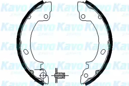 Комлект тормозных накладок (KAVO PARTS: BS-3411)