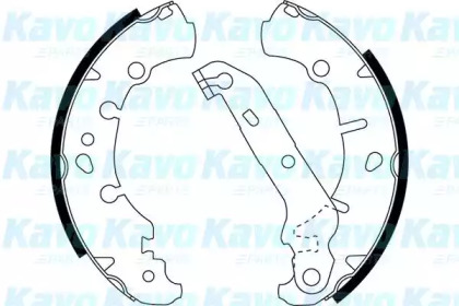 Комлект тормозных накладок (KAVO PARTS: BS-5424)