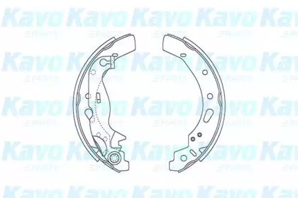 Комлект тормозных накладок (KAVO PARTS: BS-5434)