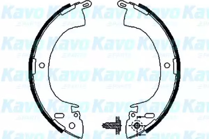 Комлект тормозных накладок (KAVO PARTS: BS-6403)