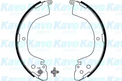 Комлект тормозных накладок (KAVO PARTS: BS-6411)