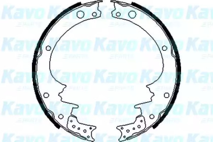 Комлект тормозных накладок (KAVO PARTS: BS-7405)