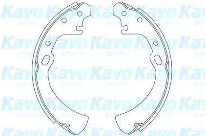 Комлект тормозных накладок (KAVO PARTS: BS-7417)