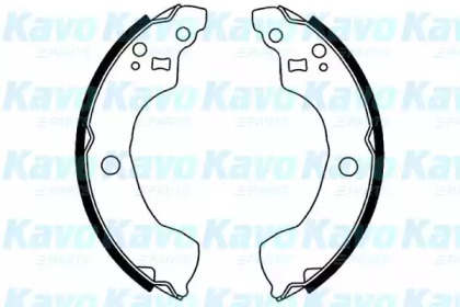 Комлект тормозных накладок (KAVO PARTS: BS-7427)