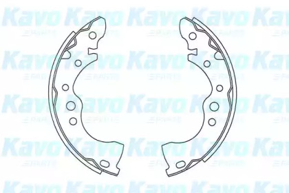 Комлект тормозных накладок (KAVO PARTS: BS-7434)