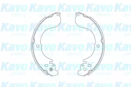 Комлект тормозных накладок (KAVO PARTS: BS-7439)