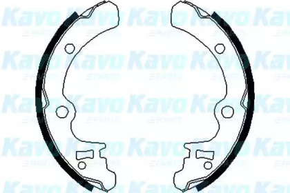 Комлект тормозных накладок (KAVO PARTS: BS-8404)