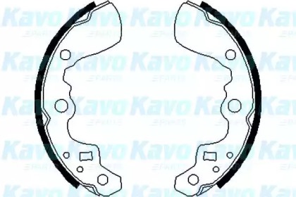 Комлект тормозных накладок (KAVO PARTS: BS-8909)