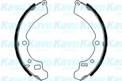 Комлект тормозных накладок (KAVO PARTS: BS-8910)