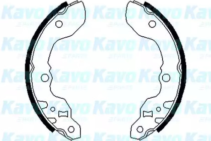 Комлект тормозных накладок (KAVO PARTS: BS-8912)