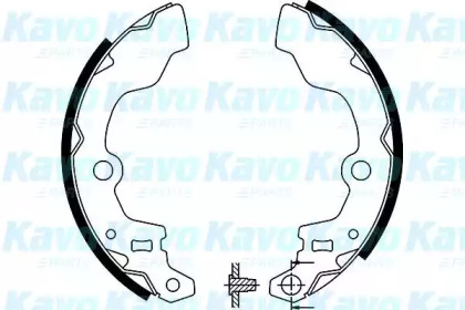 Комлект тормозных накладок (KAVO PARTS: BS-8921)