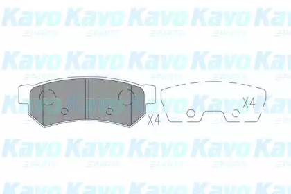 Комплект тормозных колодок (KAVO PARTS: KBP-1020)