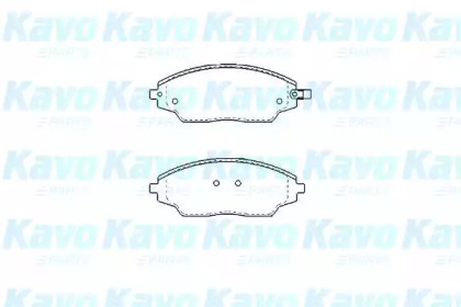 Комплект тормозных колодок (KAVO PARTS: KBP-1021)