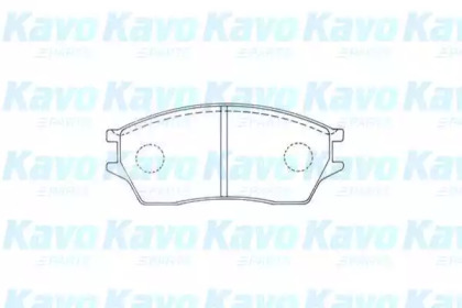 Комплект тормозных колодок (KAVO PARTS: KBP-2060)