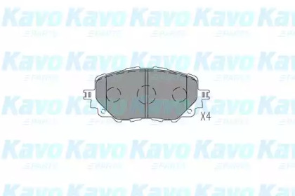 Комплект тормозных колодок (KAVO PARTS: KBP-4576)