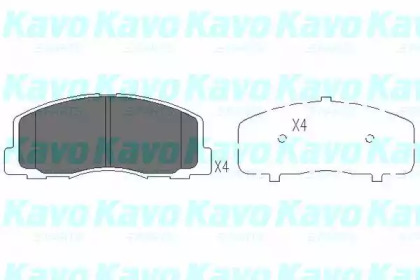 Комплект тормозных колодок (KAVO PARTS: KBP-5523)