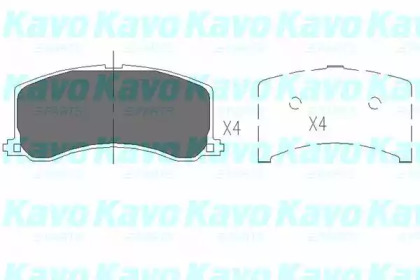 Комплект тормозных колодок (KAVO PARTS: KBP-8517)