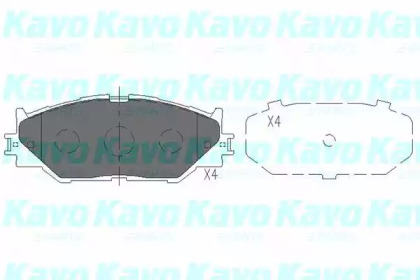 Комплект тормозных колодок (KAVO PARTS: KBP-9094)