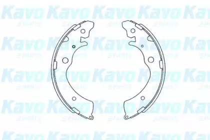 Комлект тормозных накладок (KAVO PARTS: KBS-2901)