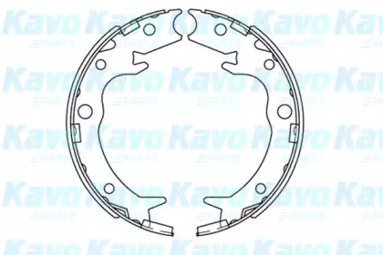 Комлект тормозных накладок (KAVO PARTS: KBS-2908)