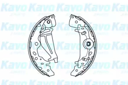 Комлект тормозных накладок (KAVO PARTS: KBS-3405)