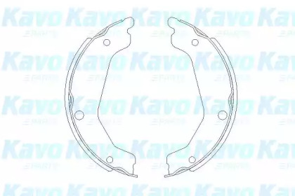 Комлект тормозных накладок (KAVO PARTS: KBS-4408)