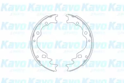 Комлект тормозных накладок (KAVO PARTS: KBS-5401)