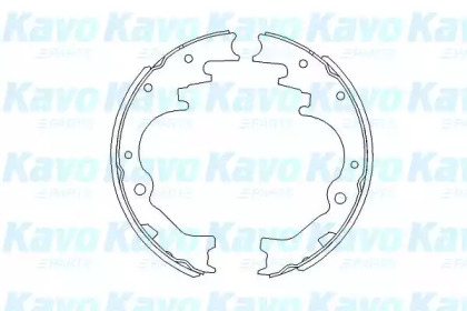 Комлект тормозных накладок (KAVO PARTS: KBS-5403)