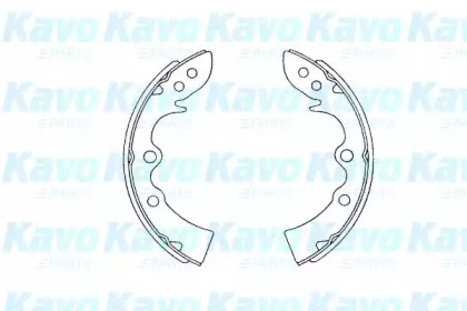 Комлект тормозных накладок (KAVO PARTS: KBS-5408)