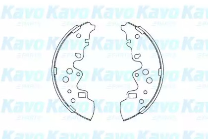 Комлект тормозных накладок (KAVO PARTS: KBS-5414)