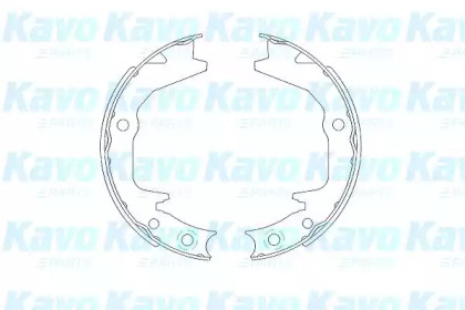 Комлект тормозных накладок (KAVO PARTS: KBS-6404)